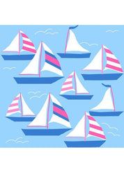 Lucille Dress- Sailing Away