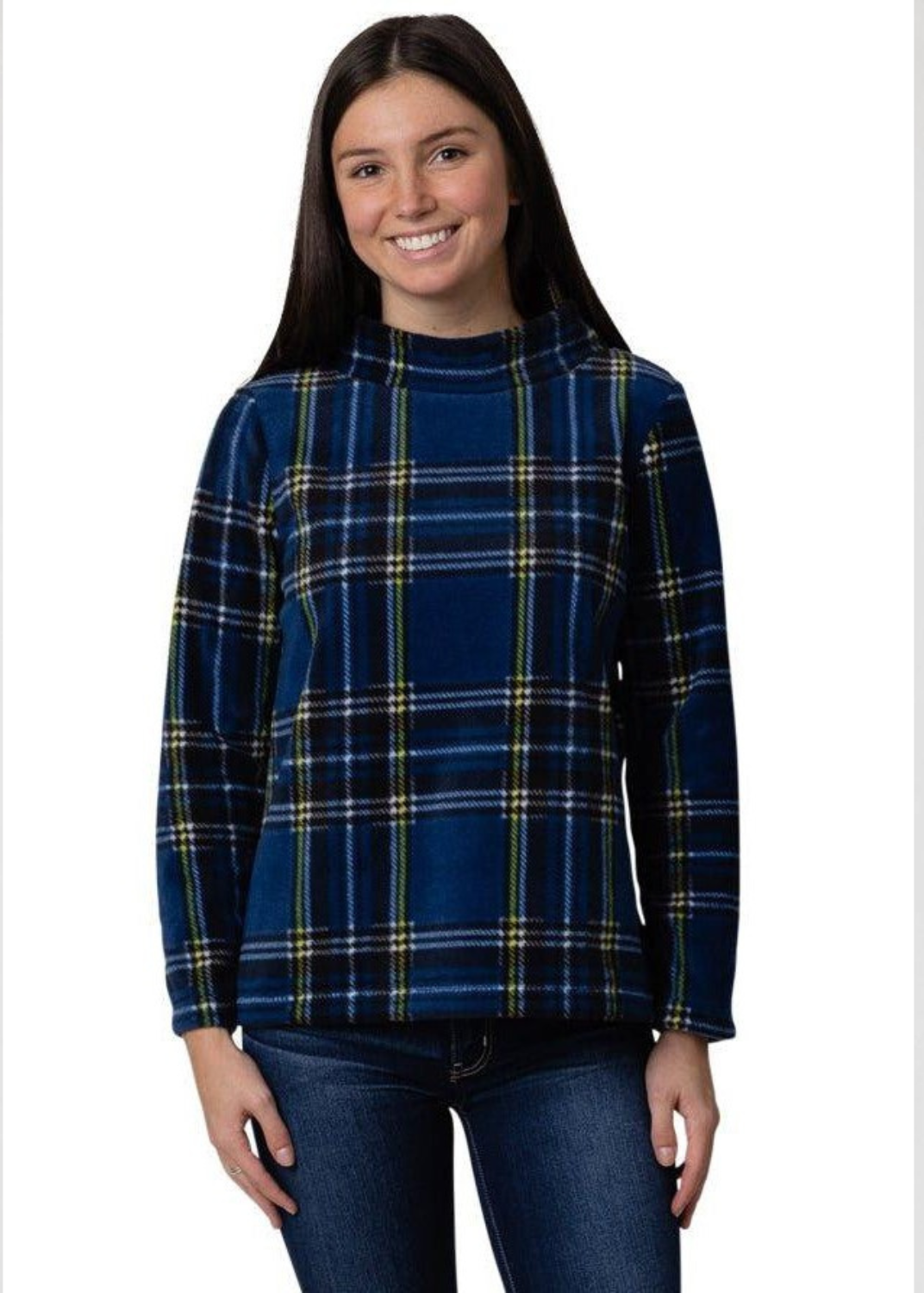 Yellow 2025 mock turtleneck