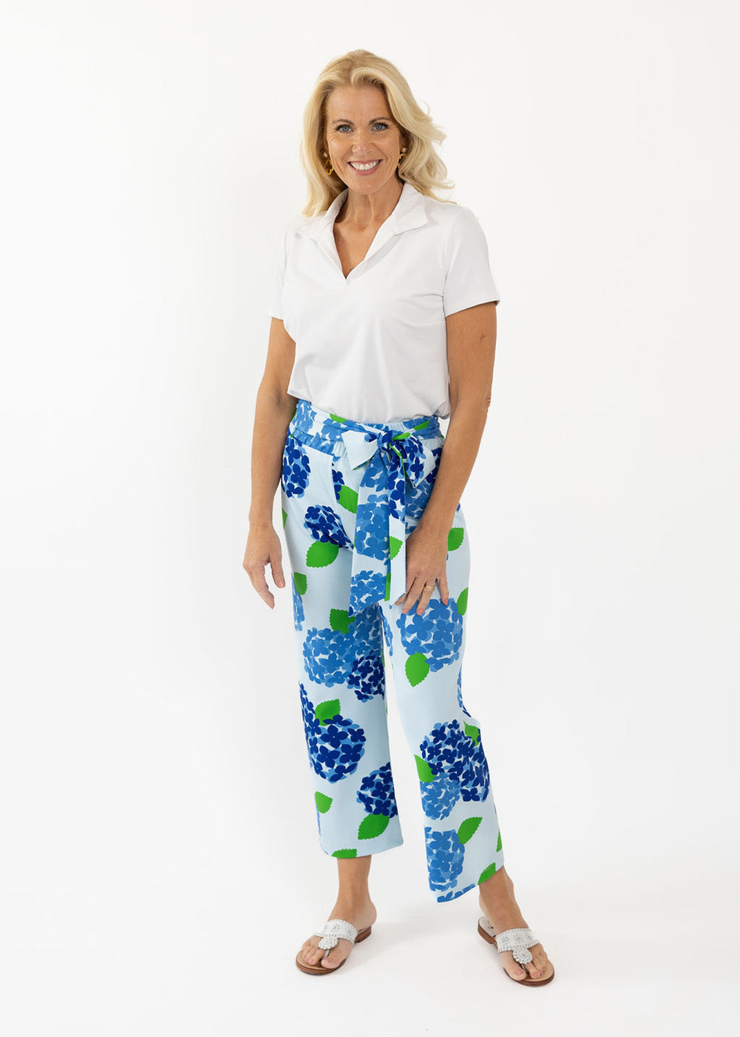 Dorothy Pants - Hydrangea Blue/Blue - FINAL SALE – sailor-sailor