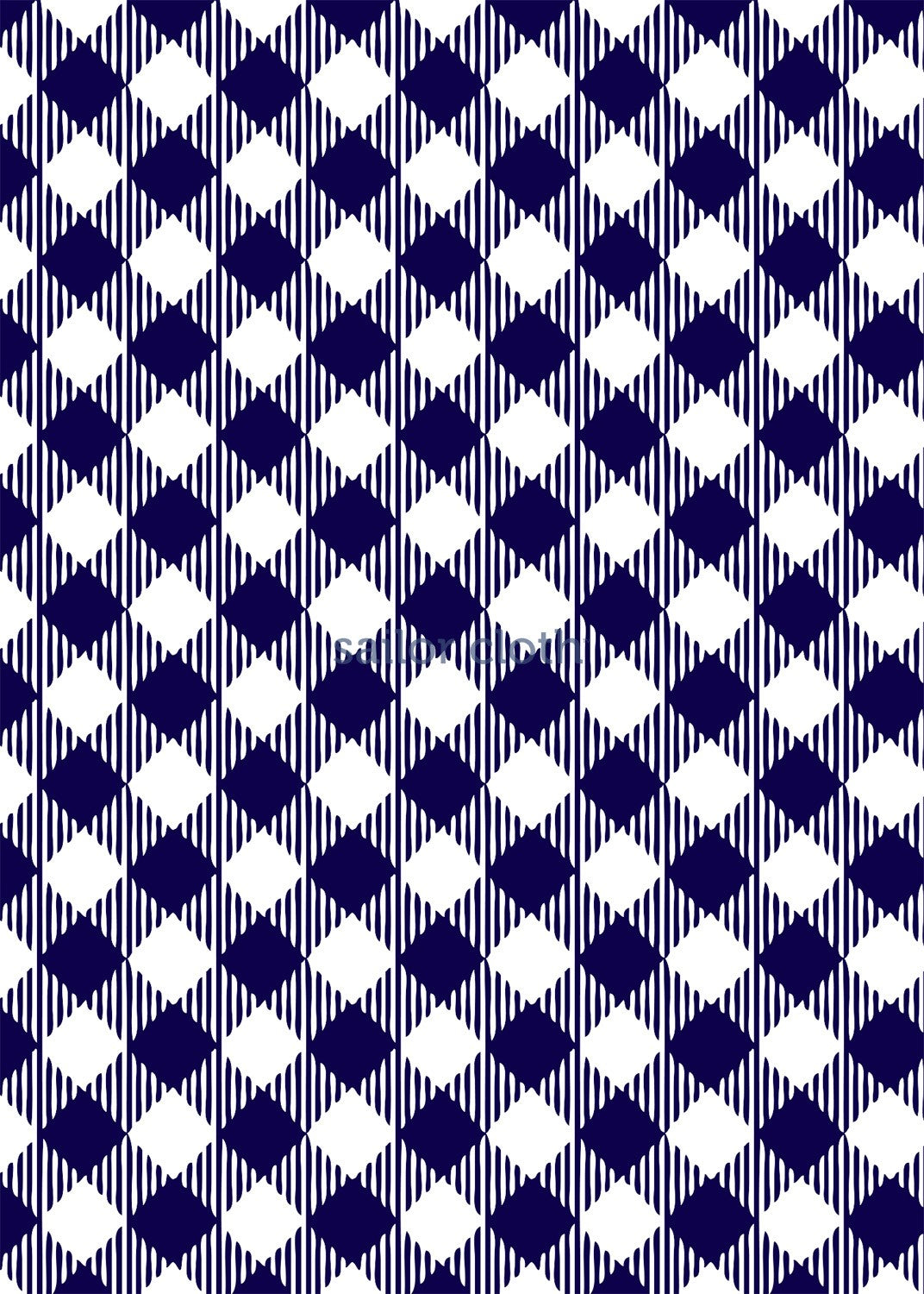 Dorothy Pants - Gingham Navy/White ric rac – sailor-sailor Clothing