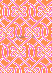 Marina Dress - Tie a Knot Pink/Orange