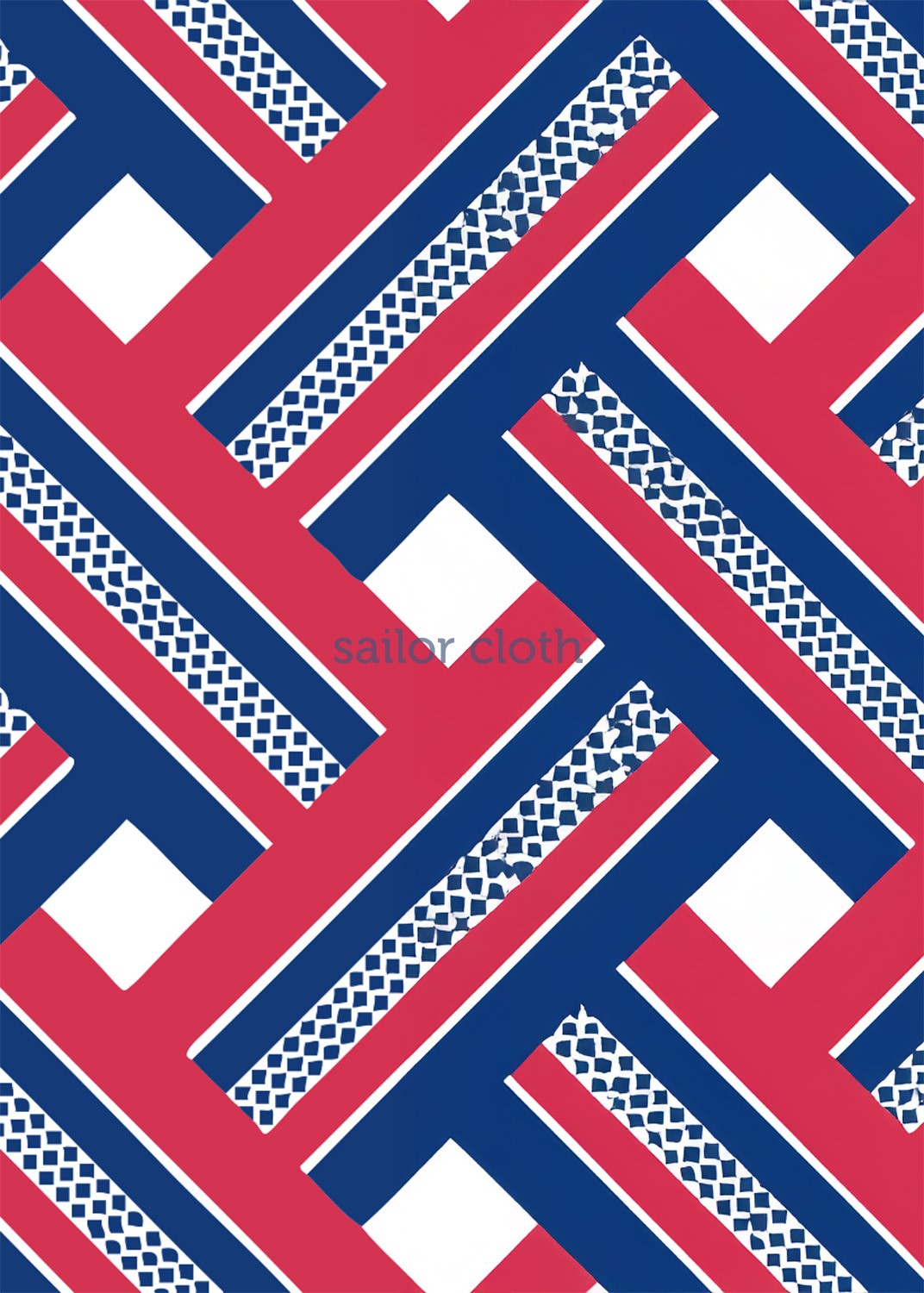 Boardwalk Dress - Ribbons Red/White/Blue