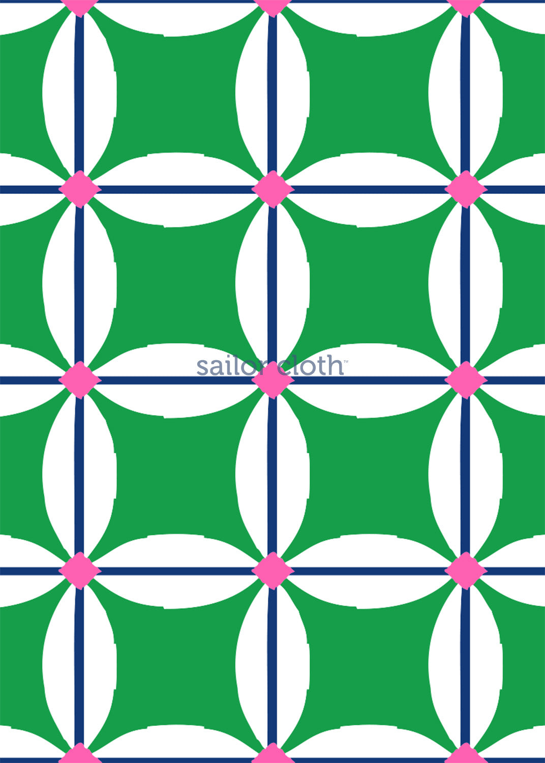 Marina Dress - Daisy Squared Pink/Green