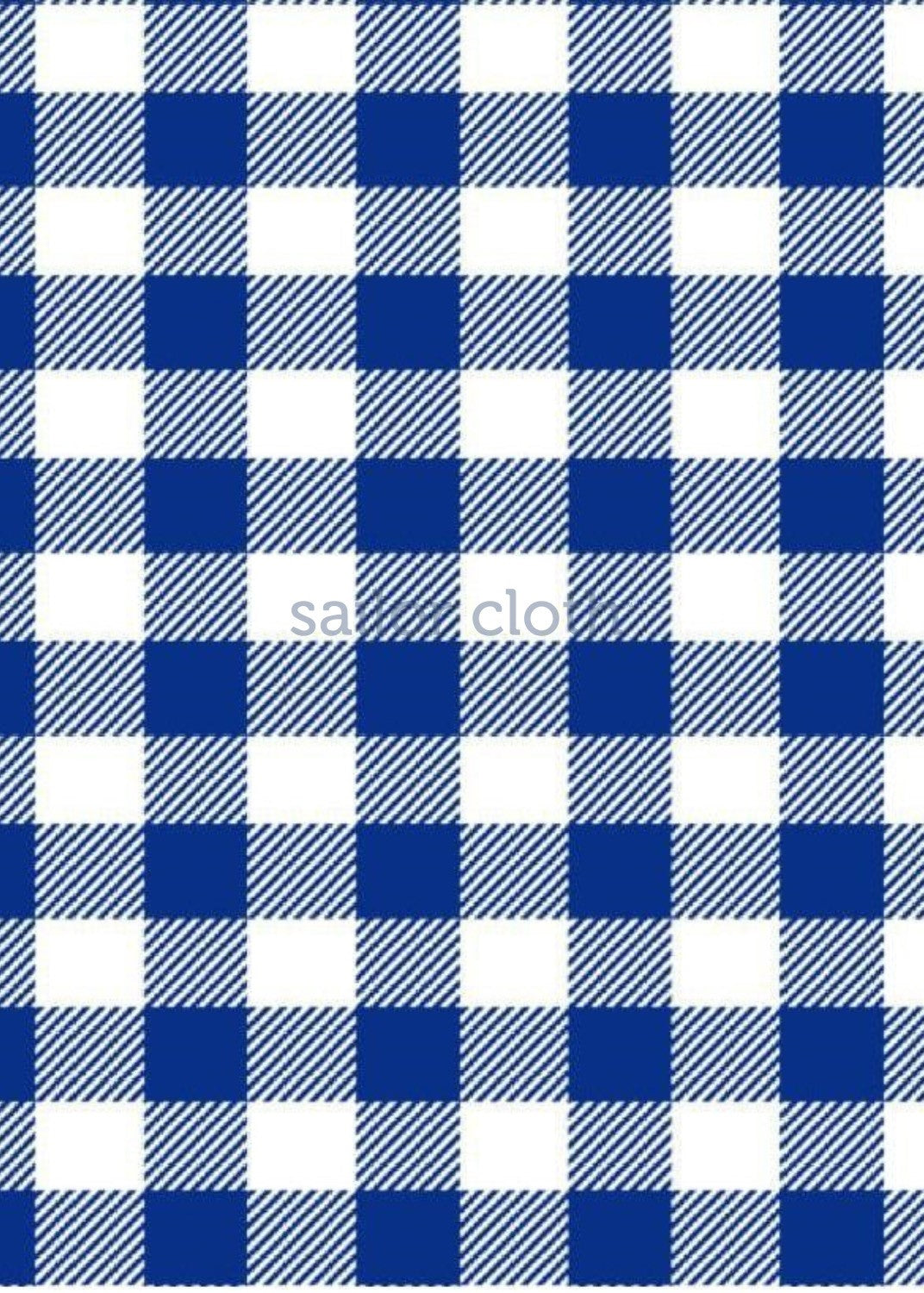 Jojo Top - Gingham Check Blue/White - FINAL SALE