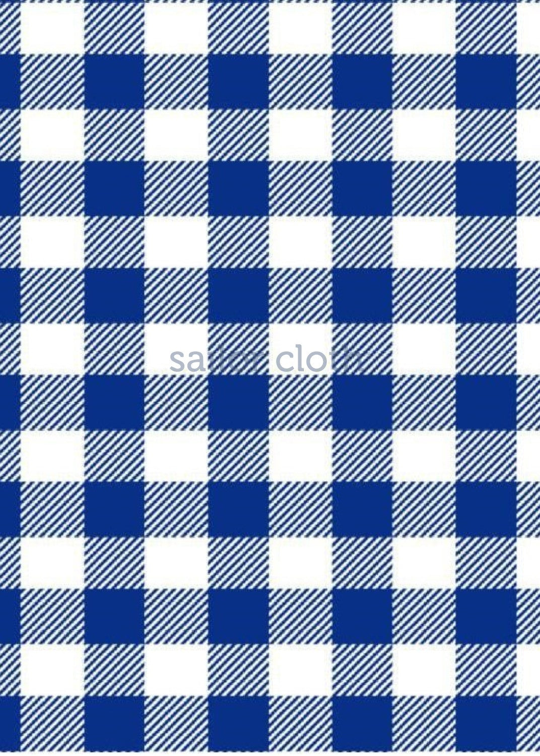Lucille Maxi Dress - Gingham Check Blue/White