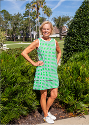 Daisy Sport Dress - Daisy Squared Pink/Green