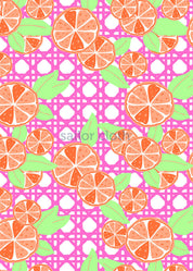 Grace Dress - Italian Citrus Pink/Orange - FINAL SALE