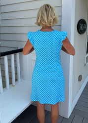 Jojo Dress - Blue Bamboozled - FINAL SALE
