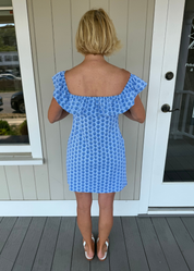 Shoreline Dress - Shell Seeker 2 Blue - FINAL SALE