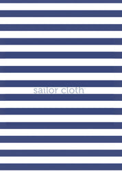 Cricket 3/4 Sleeve Dress - Stripe Navy/White