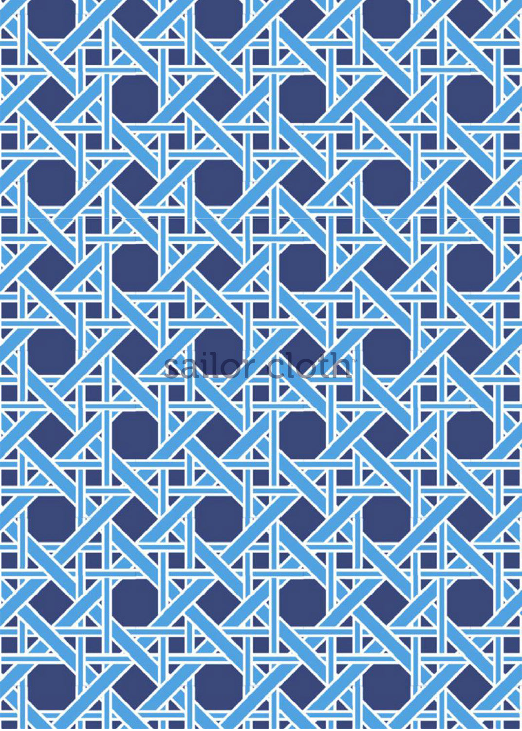V-Crew Tee - Cane 2 Blue - FINAL SALE