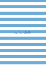 Cricket 3/4 Sleeve Top - Stripe Light Blue
