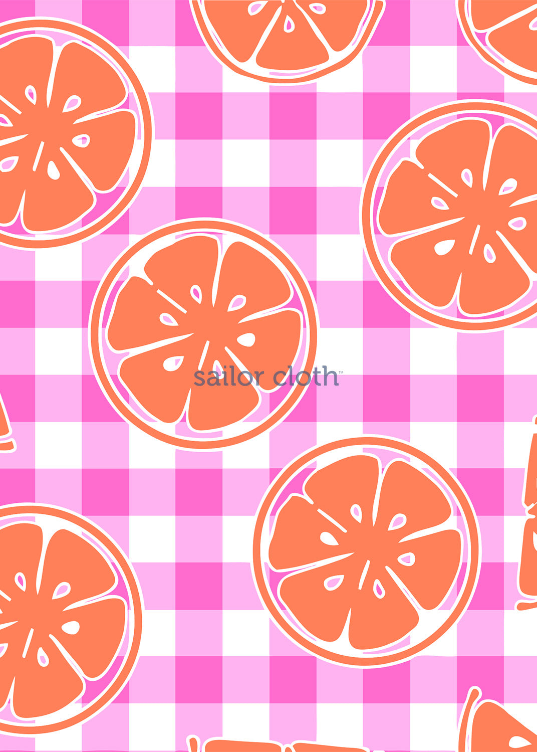 Boardwalk Dress- Citrus check