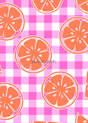 Boardwalk Dress- Citrus check