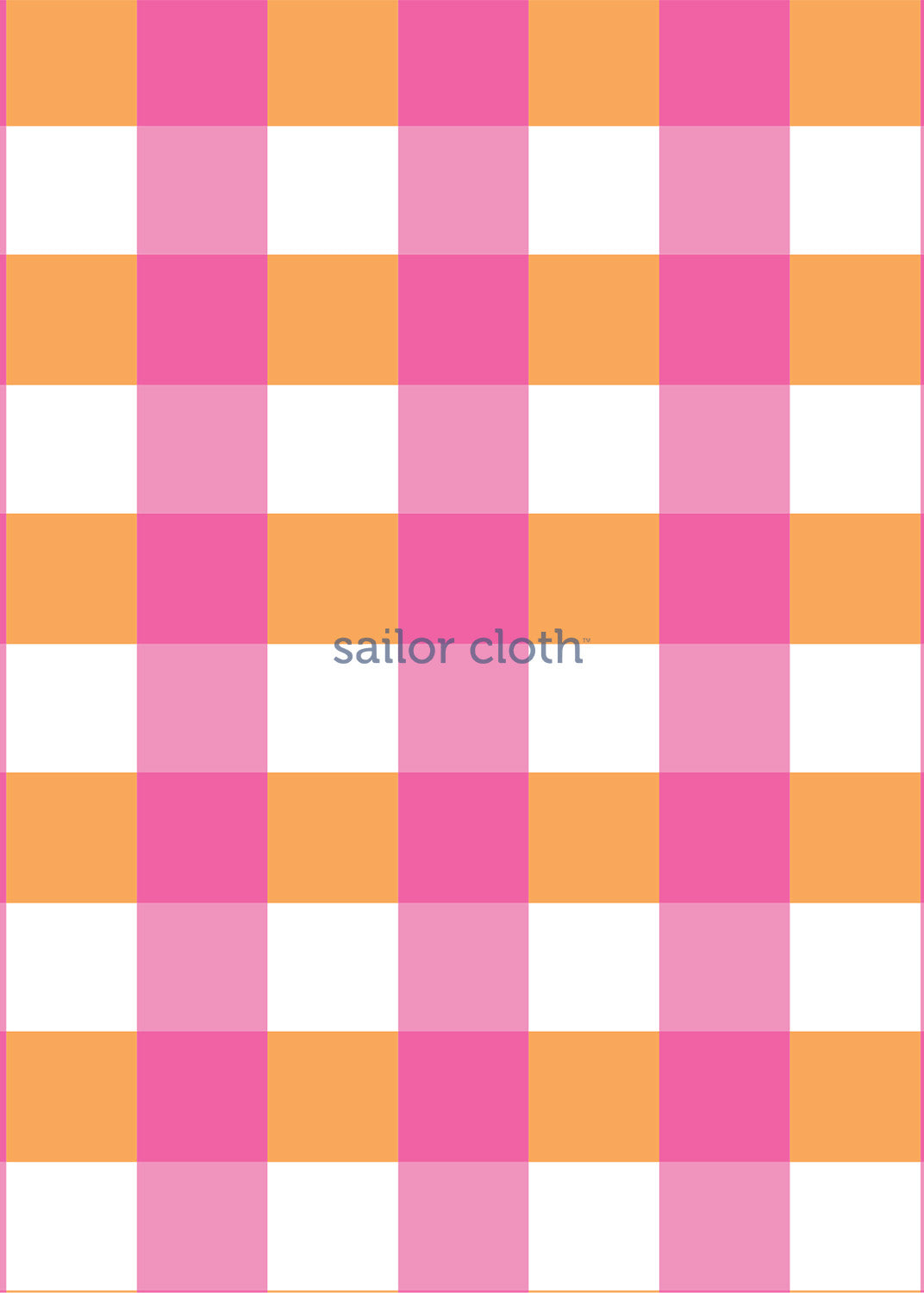Swing Skort 15" - Chatham Check Pink/Orange - FINAL SALE