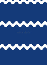 Dorothy Pants - Ric Rac Stripe Navy/White