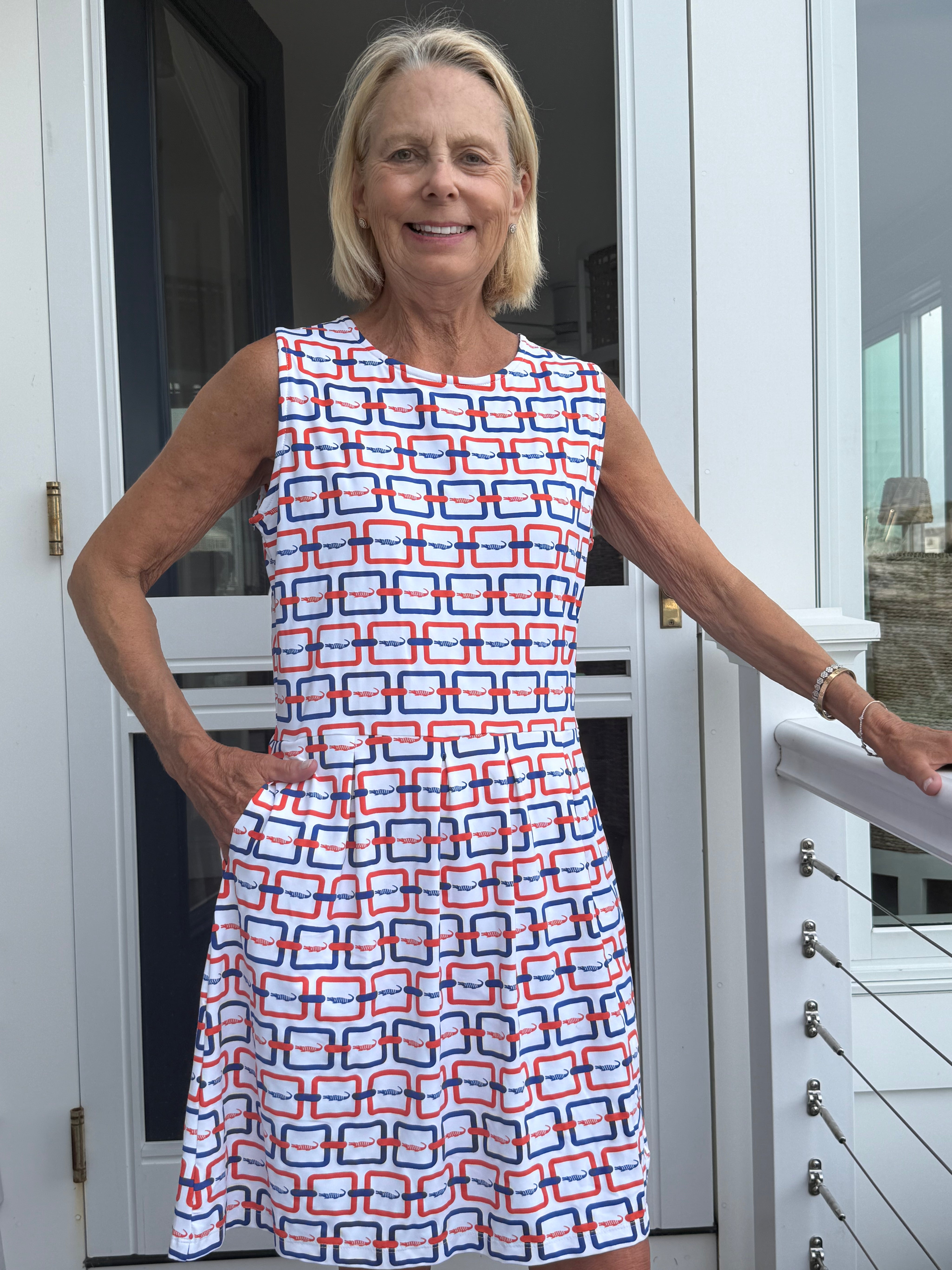 Boardwalk Dress - Gator Link - FINAL SALE
