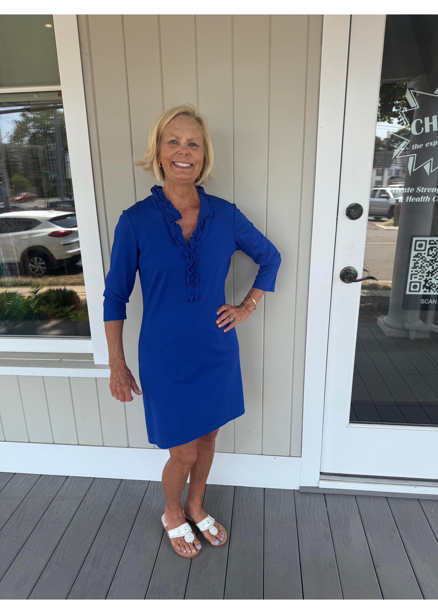 bailey blue dress Mini Flirt Robin Towle this piece transitions seamlessly from season to season Bailey Blue Mini Dress