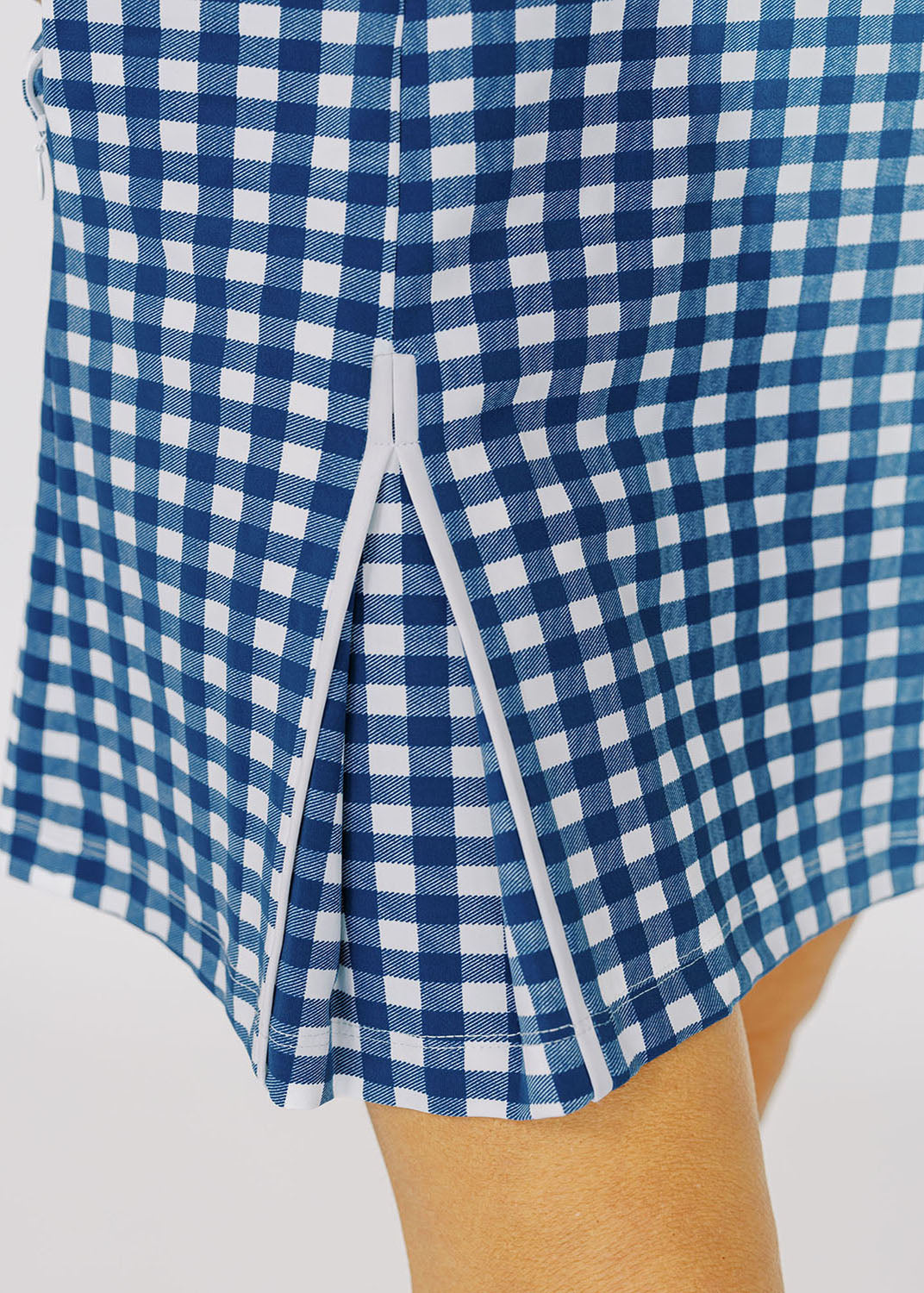 Sport Dress - Gingham Navy/Pink