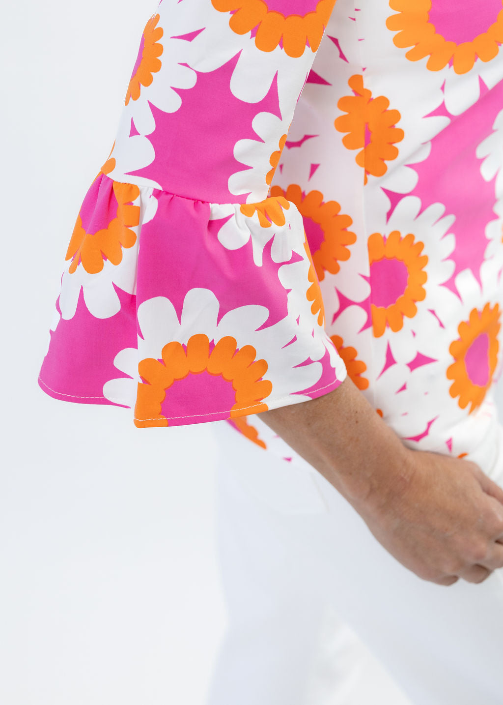 Haley Top - Sunflower Pink/Orange