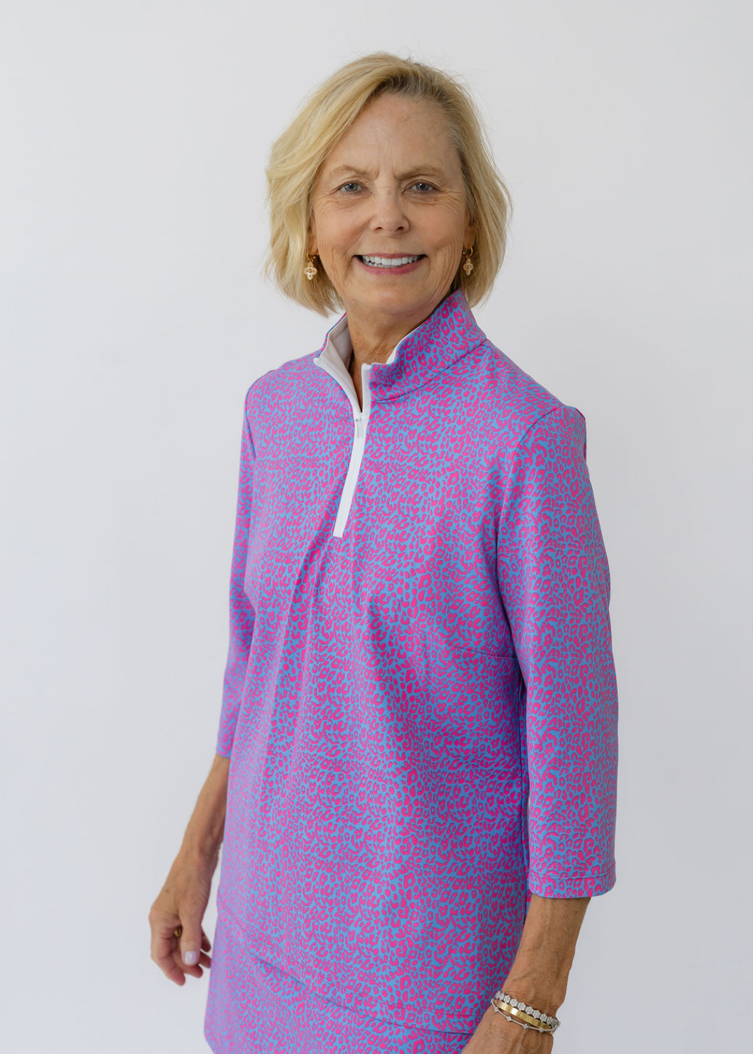 Britt 3/4 Top - Show your spots - FINAL SALE