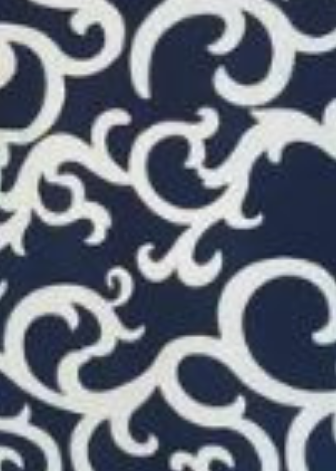 Julia Dress - Filigree Navy/Cream