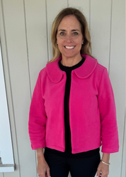 Jackie Jacket - Hot Pink Fleece