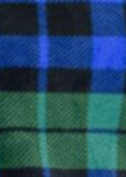 Caftan Poncho- Black Watch Plaid