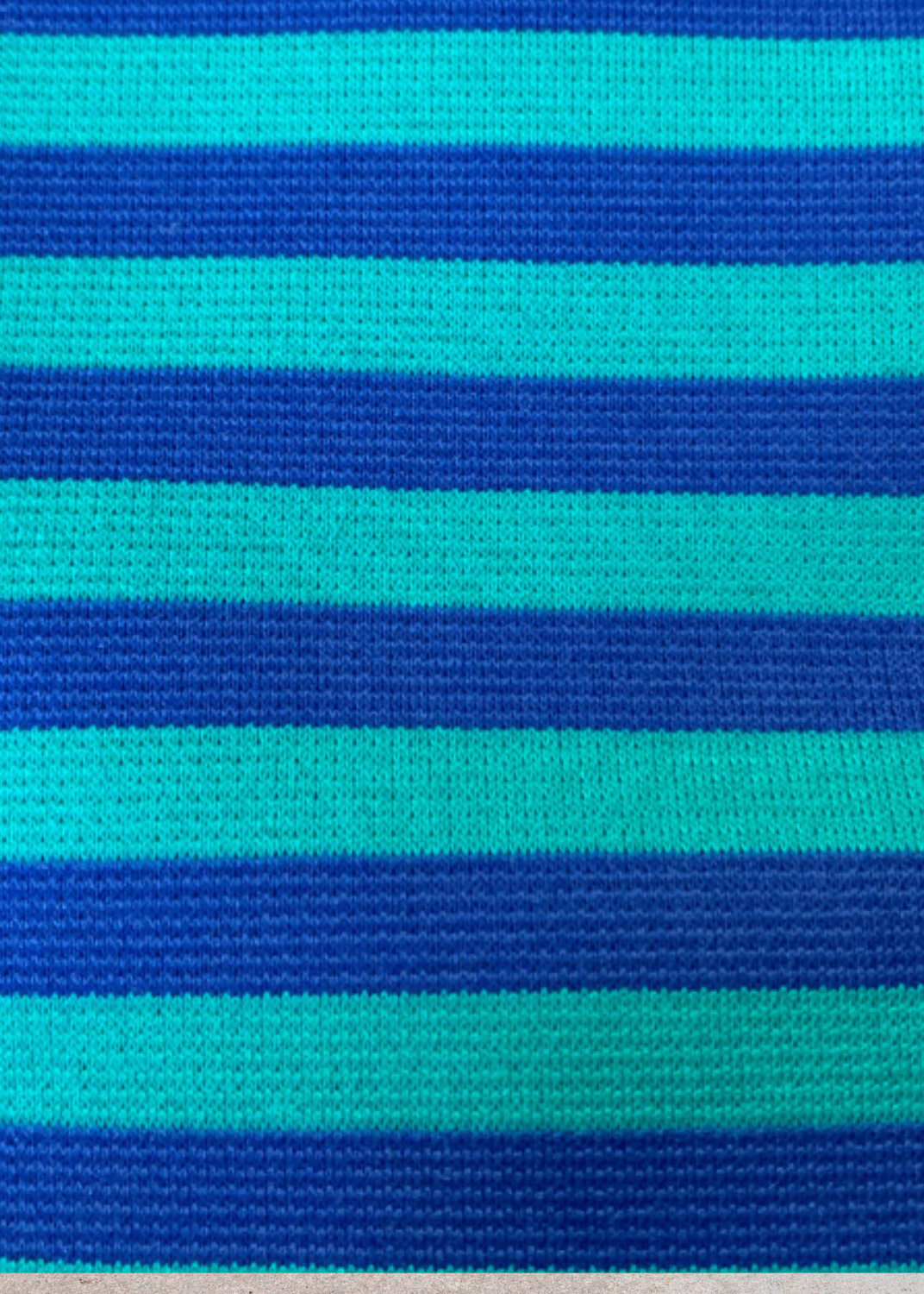 Coco Dress - Double Knit Ponte Stripes Green/Navy - FINAL SALE