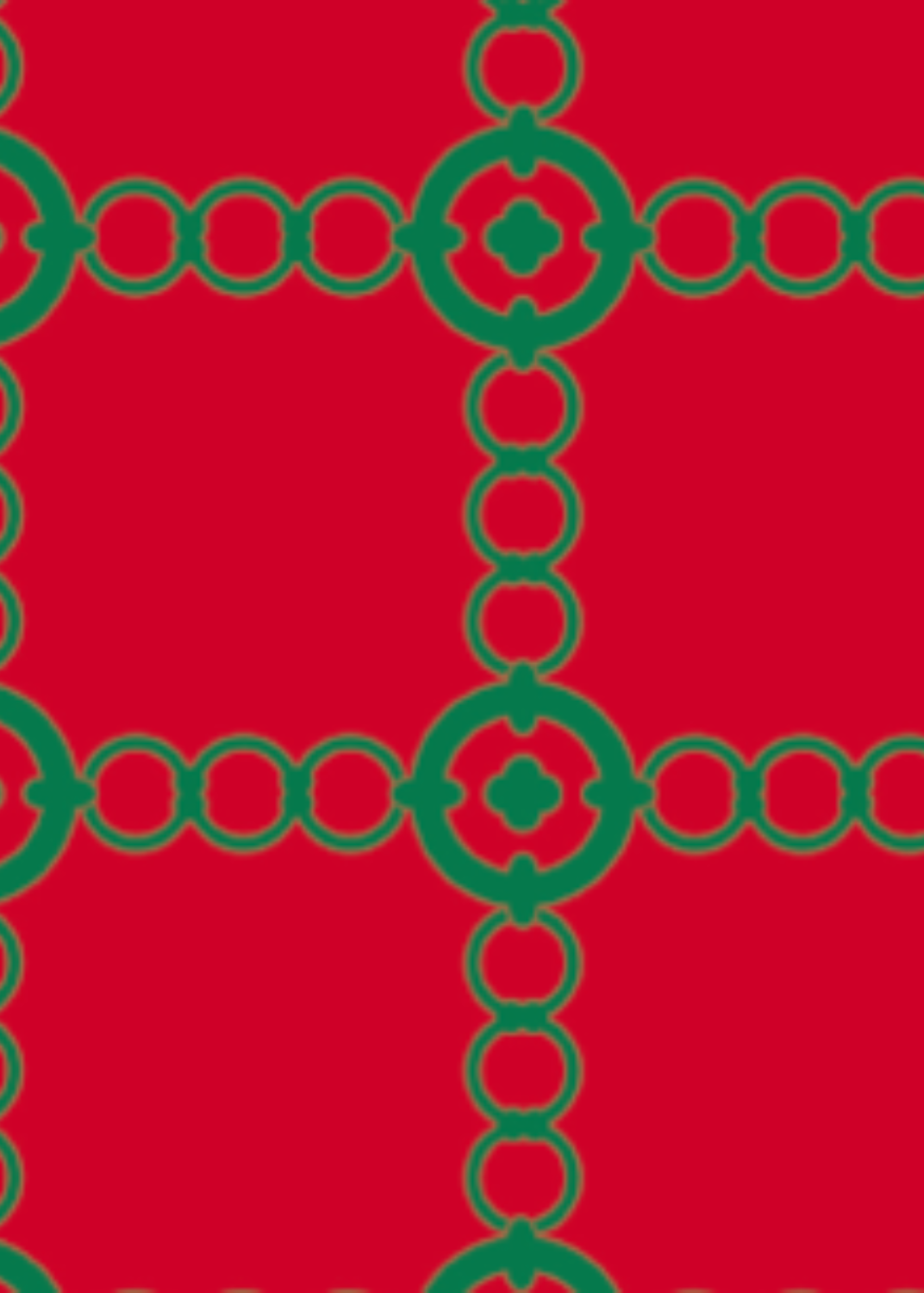 Dockside Dress - Red/Green Chain