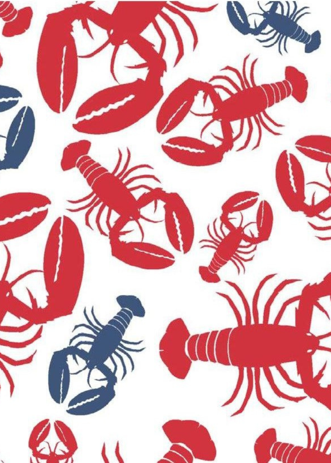 Placemat-Round - Lobster Dance Reversible
