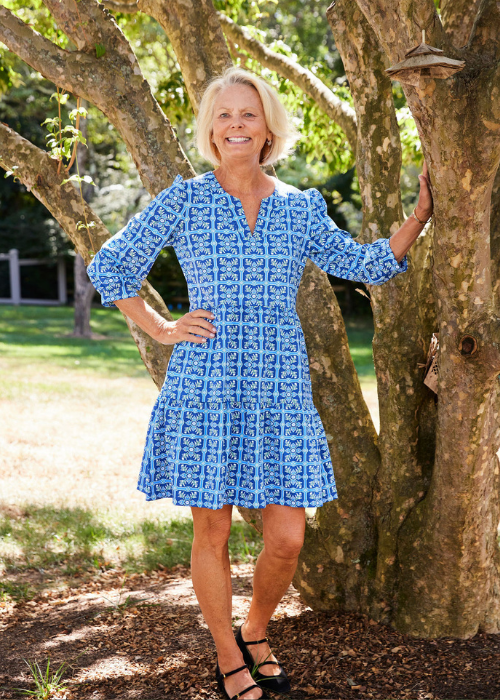Polo Dress - Medallion Chain Blue/Green sailor-sailor Clothing Polo Dress - Medallion Chain Blue/Green sailor-sailor Clothing
