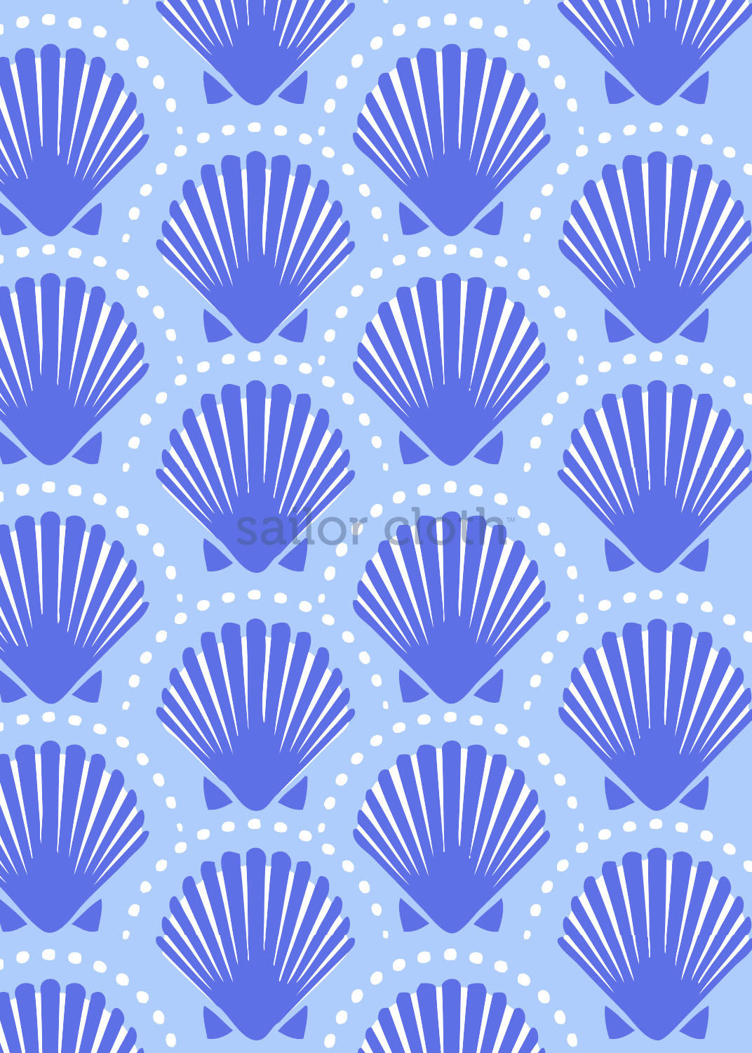 Berkley Dress - Shell Seeker 2 Blue - FINAL SALE