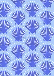 Berkley Dress - Shell Seeker 2 Blue - FINAL SALE