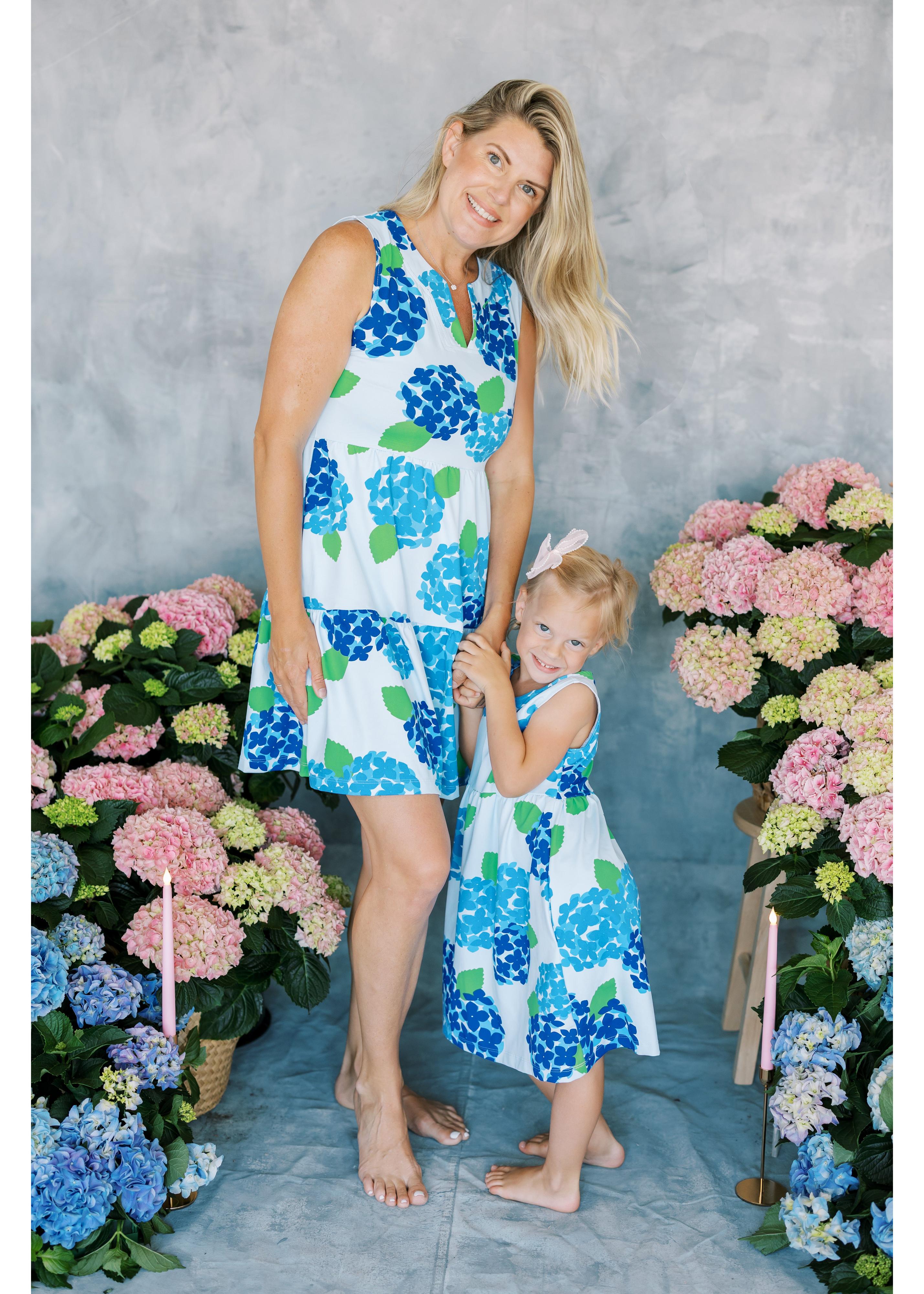 Twirl Dress - Hydrangea Blue/Blue 6 Twirl Dress - Hydrangea Blue/Blue 6