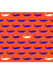 V Crew Tee- Gators Orange/Blue- FINAL SALE