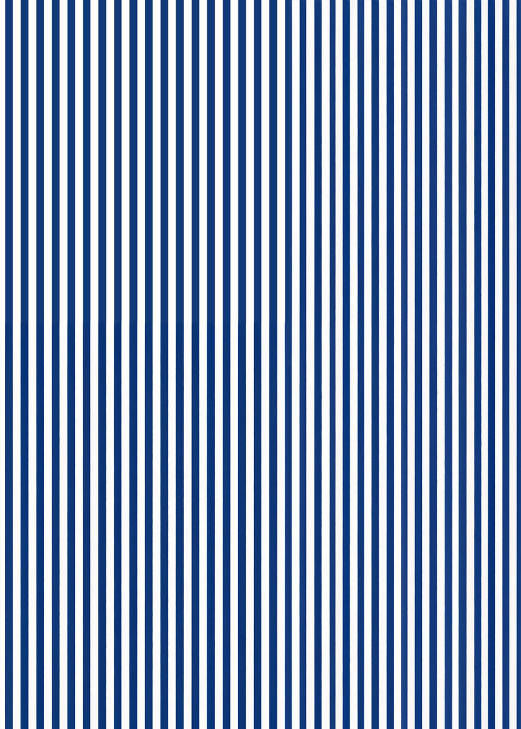 Daisy Sport Dress - Blue Pinstripe/White ric rac - FINAL SALE