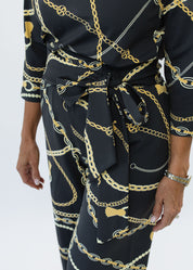 Dorothy Pants - An Evening Out Black/Tan - FINAL SALE