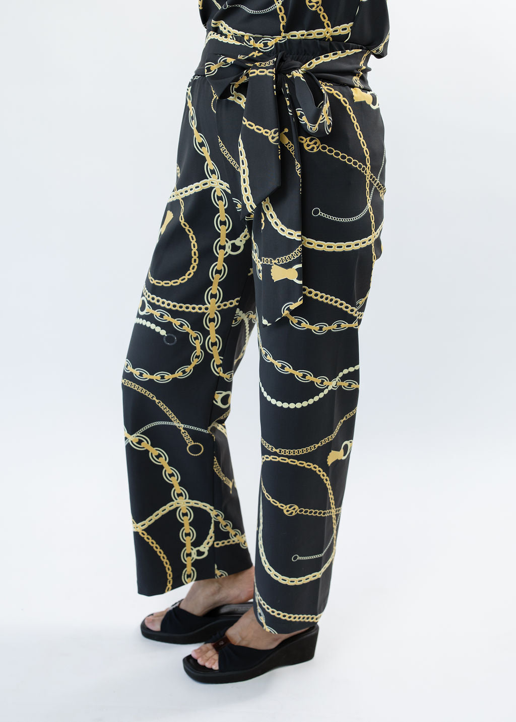 Dorothy Pants - An Evening Out Black/Tan - FINAL SALE
