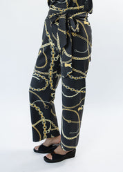 Dorothy Pants - An Evening Out Black/Tan - FINAL SALE