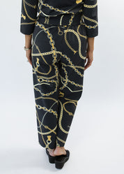 Dorothy Pants - An Evening Out Black/Tan - FINAL SALE