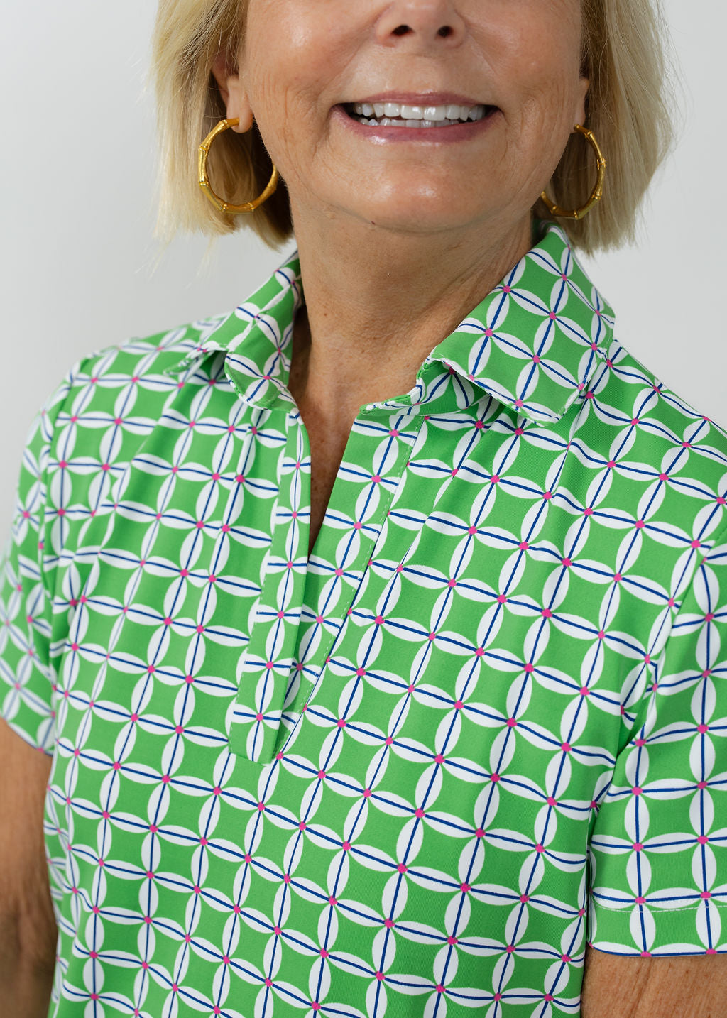 Polo Dress - Daisy Squared Pink/Green XL Polo Dress - Daisy Squared Pink/Green XL