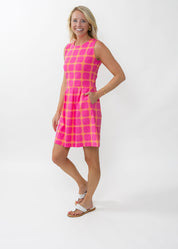 Boardwalk Dress - Medallion Pink/Orange
