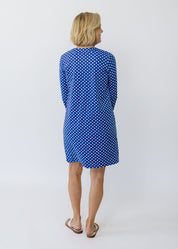 Lucille 3/4 Sleeve Dress - Summer Dots