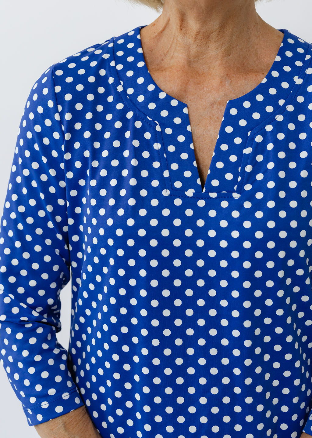 Lucille 3/4 Sleeve Dress - Summer Dots