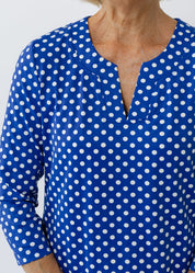 Lucille 3/4 Sleeve Dress - Summer Dots
