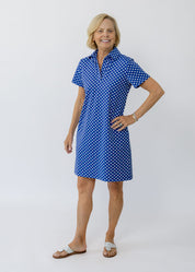 Polo Dress - Summer Dots
