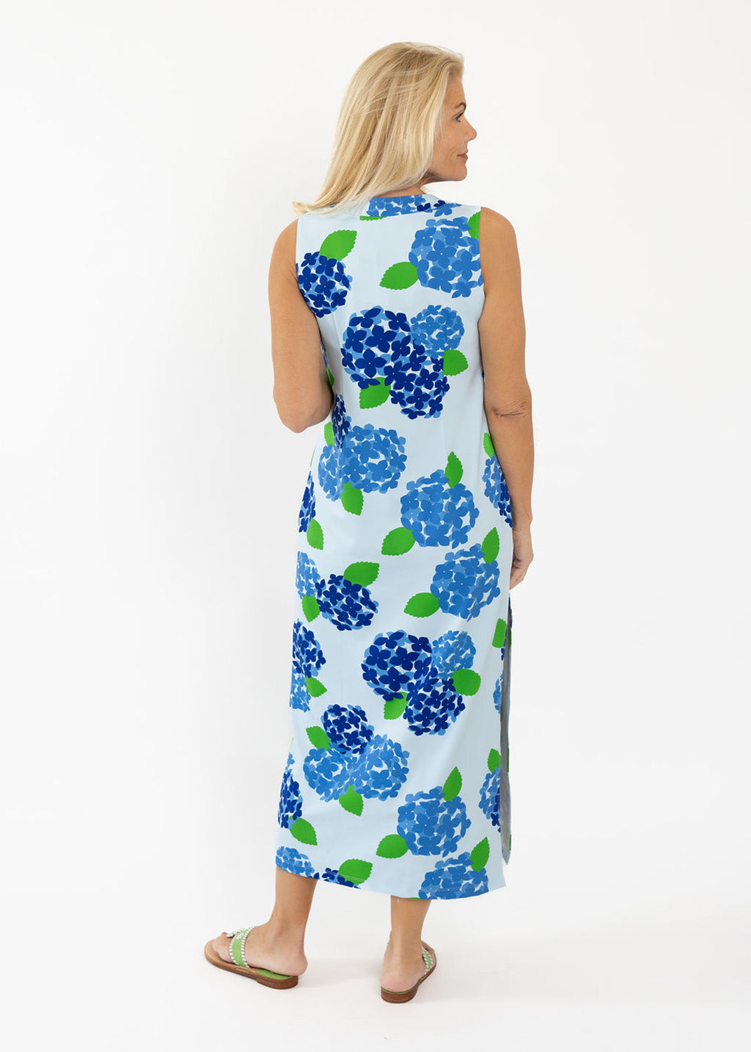 Lucille Maxi Dress - Hydrangea Blue/Blue XL Lucille Maxi Dress - Hydrangea Blue/Blue XL