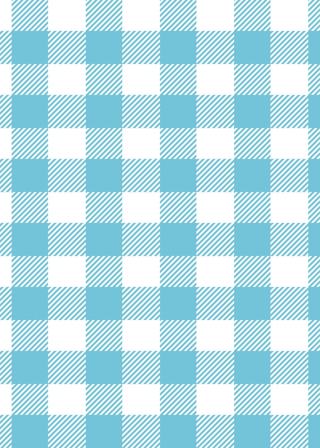 Gingham Blue Radiance