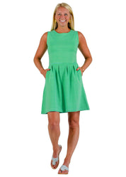 Boardwalk Dress - Juicy Stripe Turq/Green